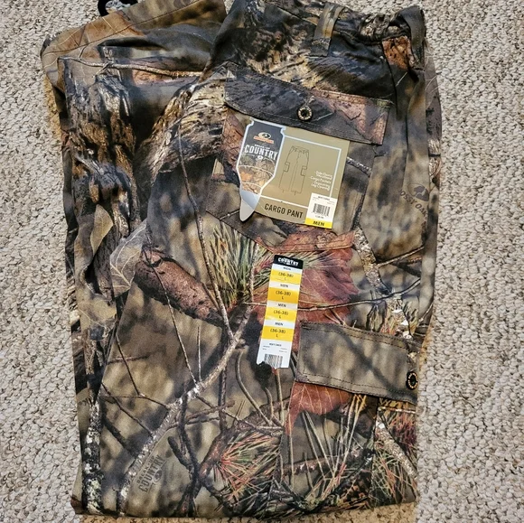 Camo Cargo Pants Mens 38 - Picture 4 of 12